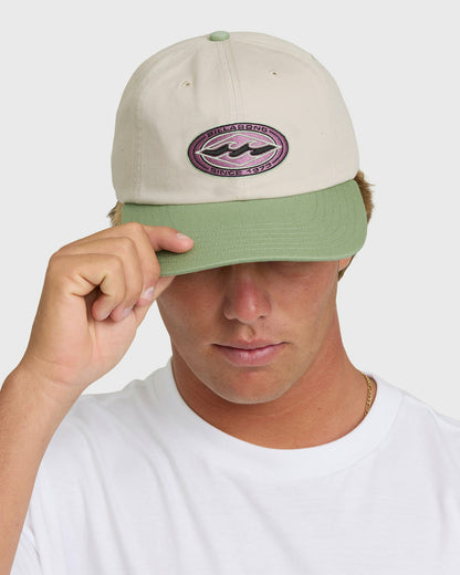 Billabong Men's Throwback Strapback Hat - Vintage Green
