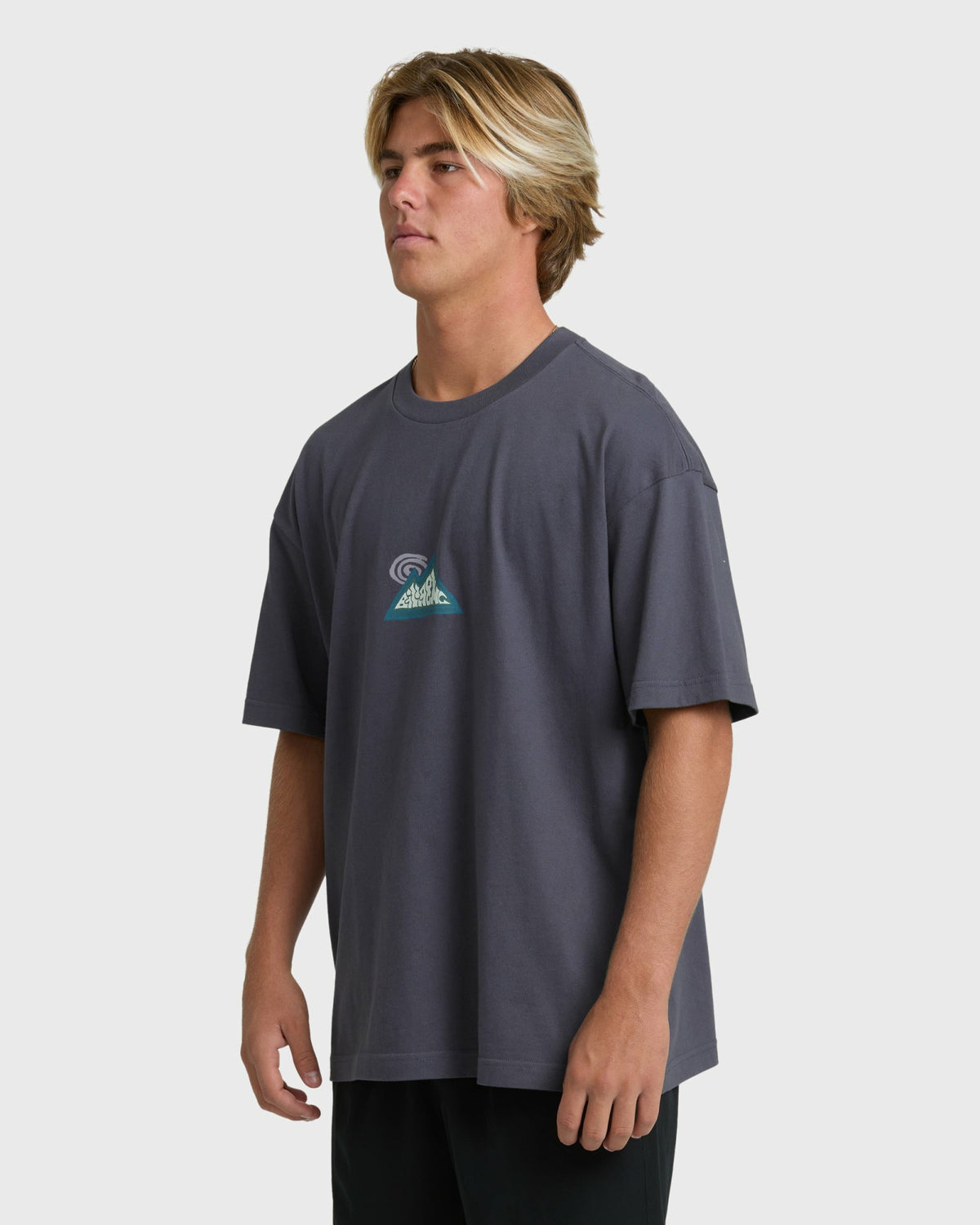 Billabong Men's Reach The Peak Adiv Og Short Sleeve T-Shirt - Graystone