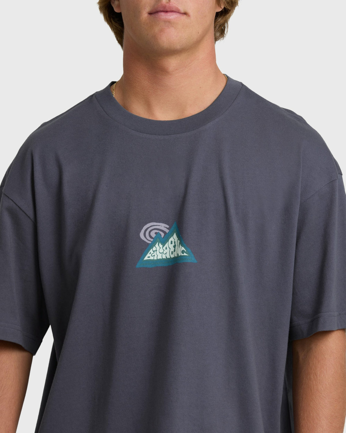 Billabong Men's Reach The Peak Adiv Og Short Sleeve T-Shirt - Graystone