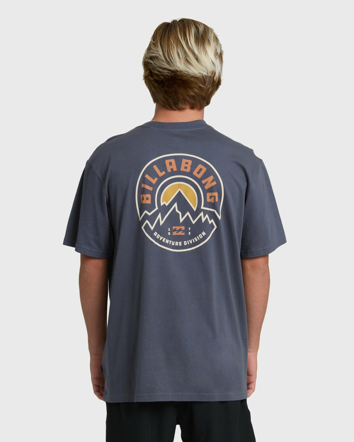 Billabong Men's Rockies Adiv Premium Short Sleeve T-Shirt - Graystone