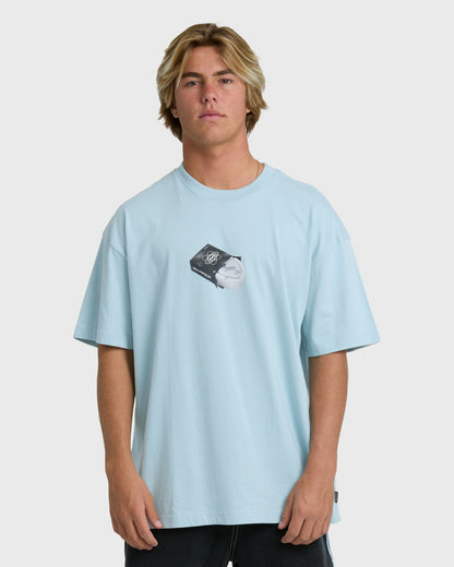 Billabong Men's Spec Wax OG T-Shirt - Sterling Blue