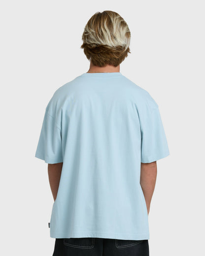Billabong Men's Spec Wax OG T-Shirt - Sterling Blue