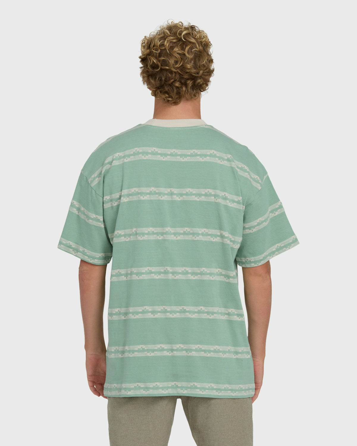 Billabong Men's Baxter Short Sleeve Knit T-Shirt - Granite Green