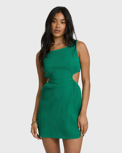 Billabong Women's Wavy Days Dress - Climbing Ivy