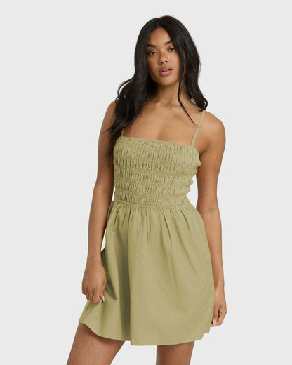 Billabong Women's Suns Out Mini Dress - Cactus