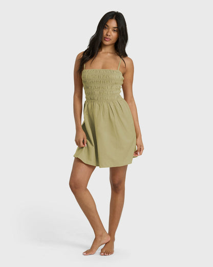 Billabong Women's Suns Out Mini Dress - Cactus
