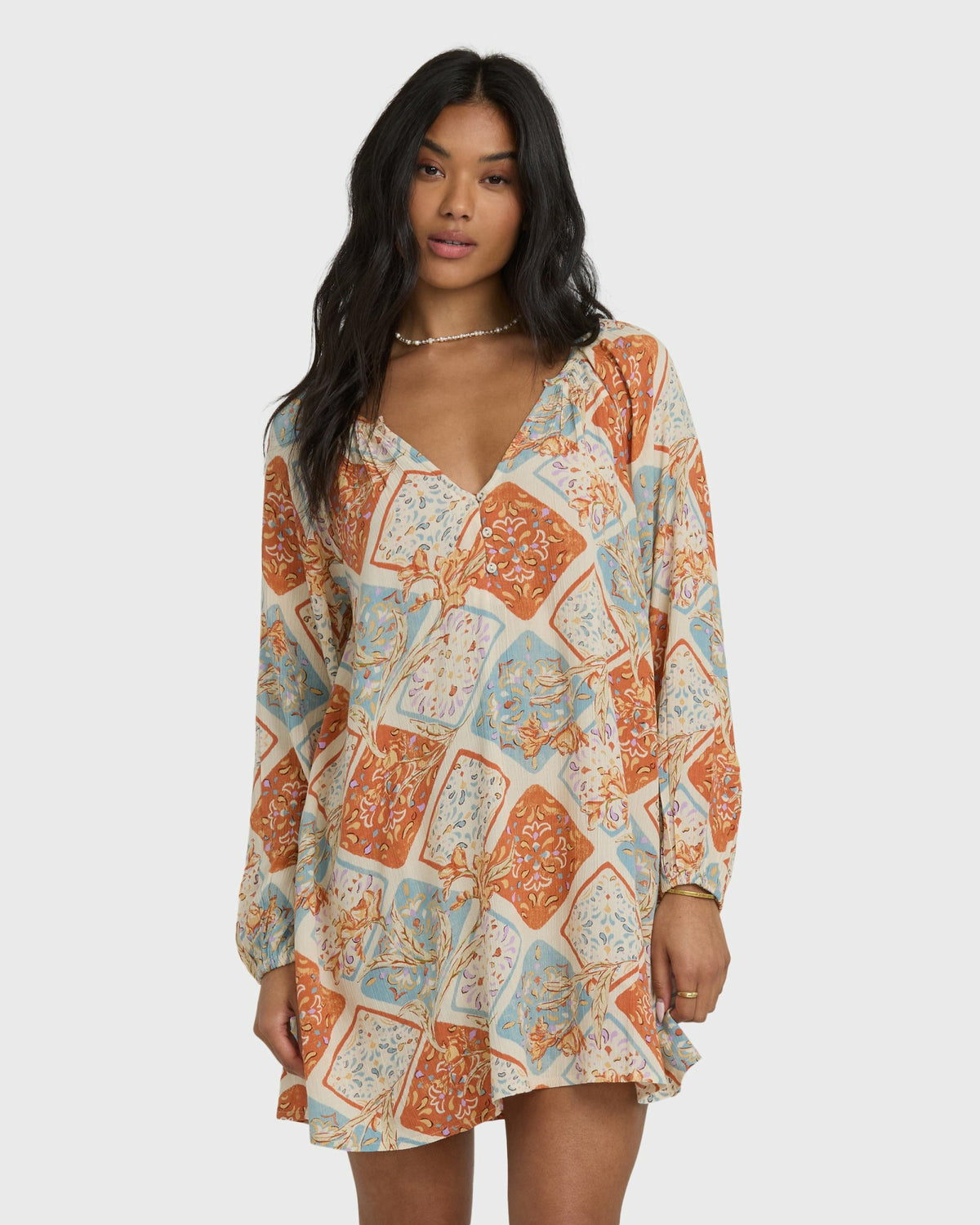 Billabong Women's Sweet Dreamer Mini Dress - Whitecap