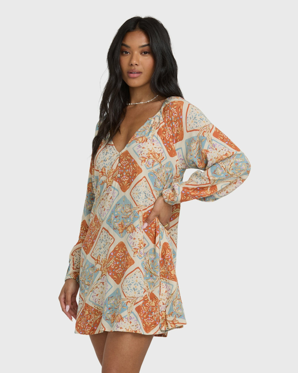 Billabong Women's Sweet Dreamer Mini Dress - Whitecap