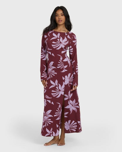 Billabong Women's Romance You Maxi Dress - Pinot