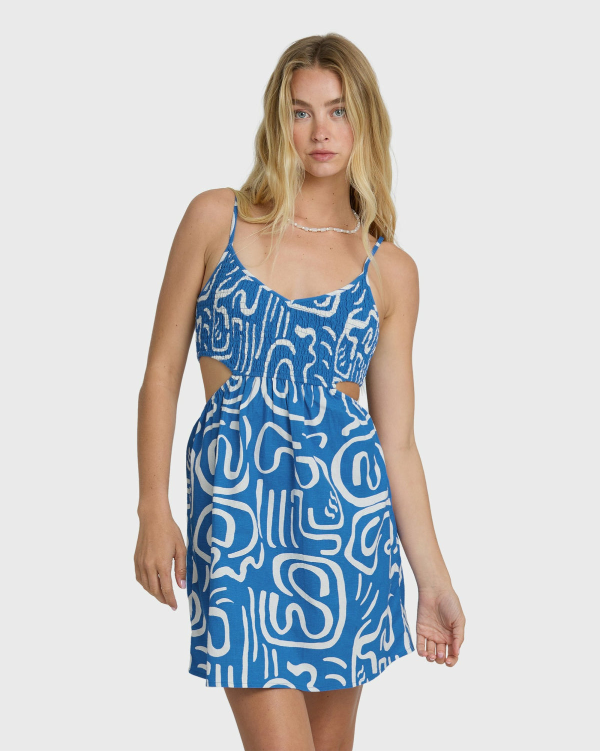 Billabong Women's True Desire Mini Dress - True Blue