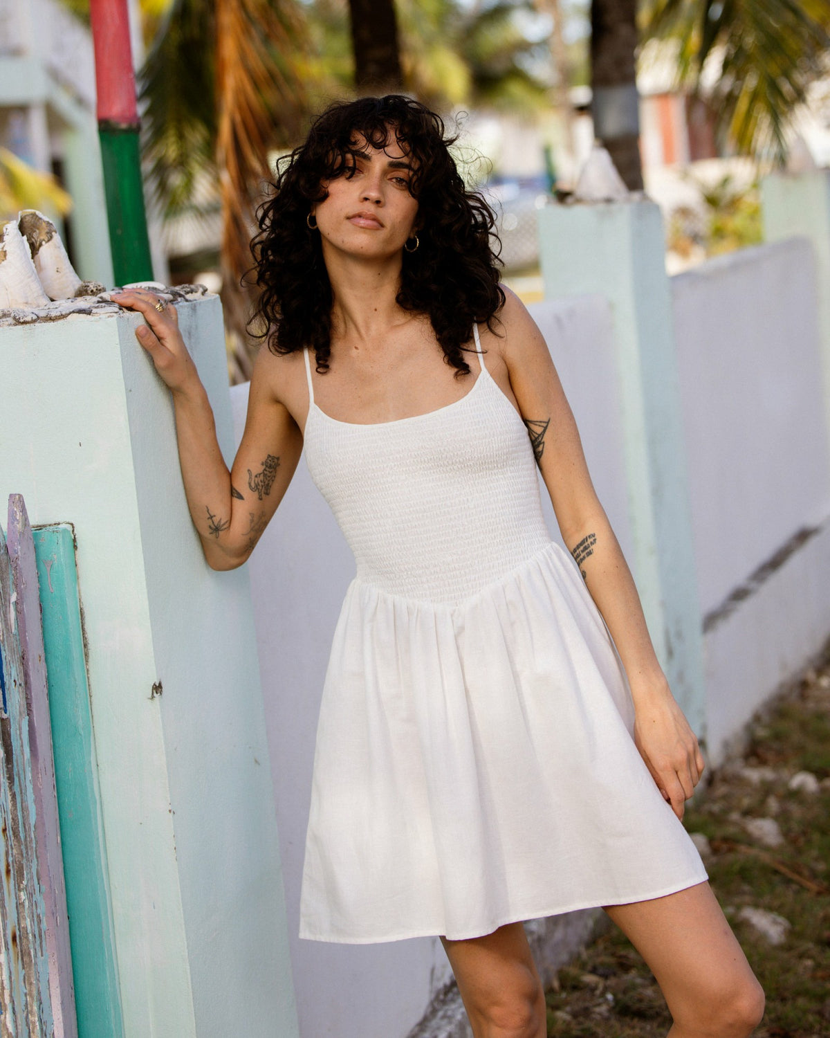 Billabong Women's True Love Mini Dress - Salt Crystal