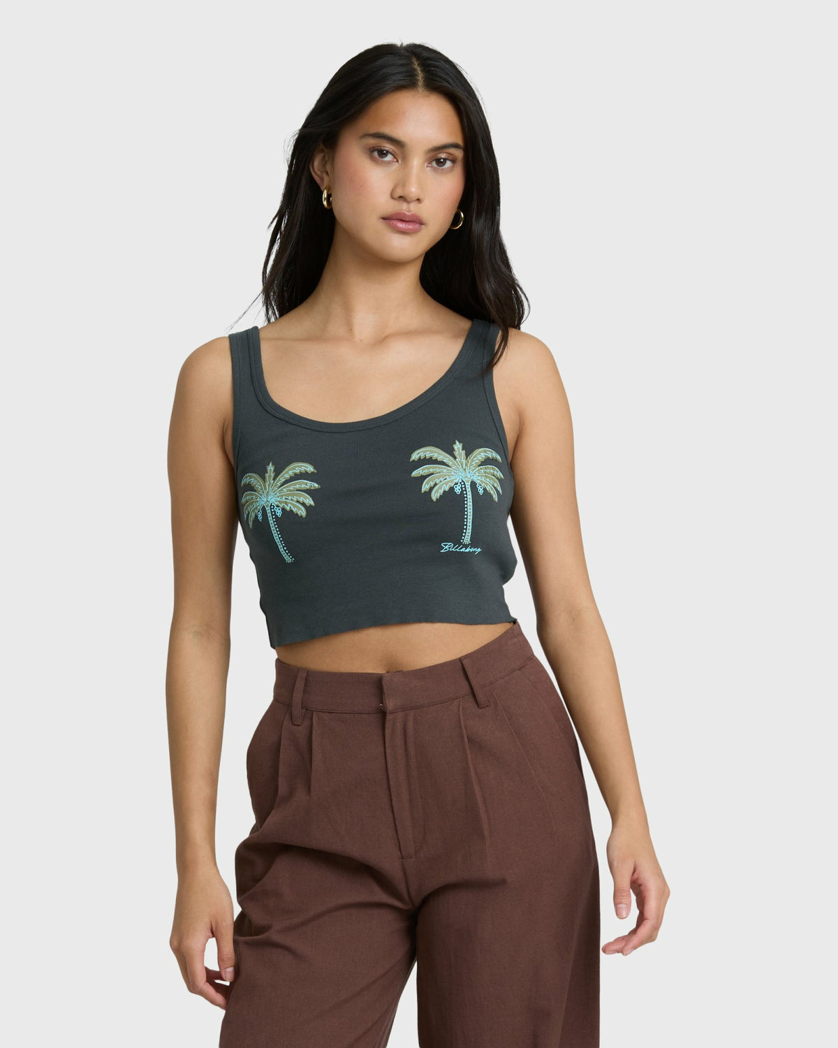 Billabong Women's Vacation Soil Tank - Off Black