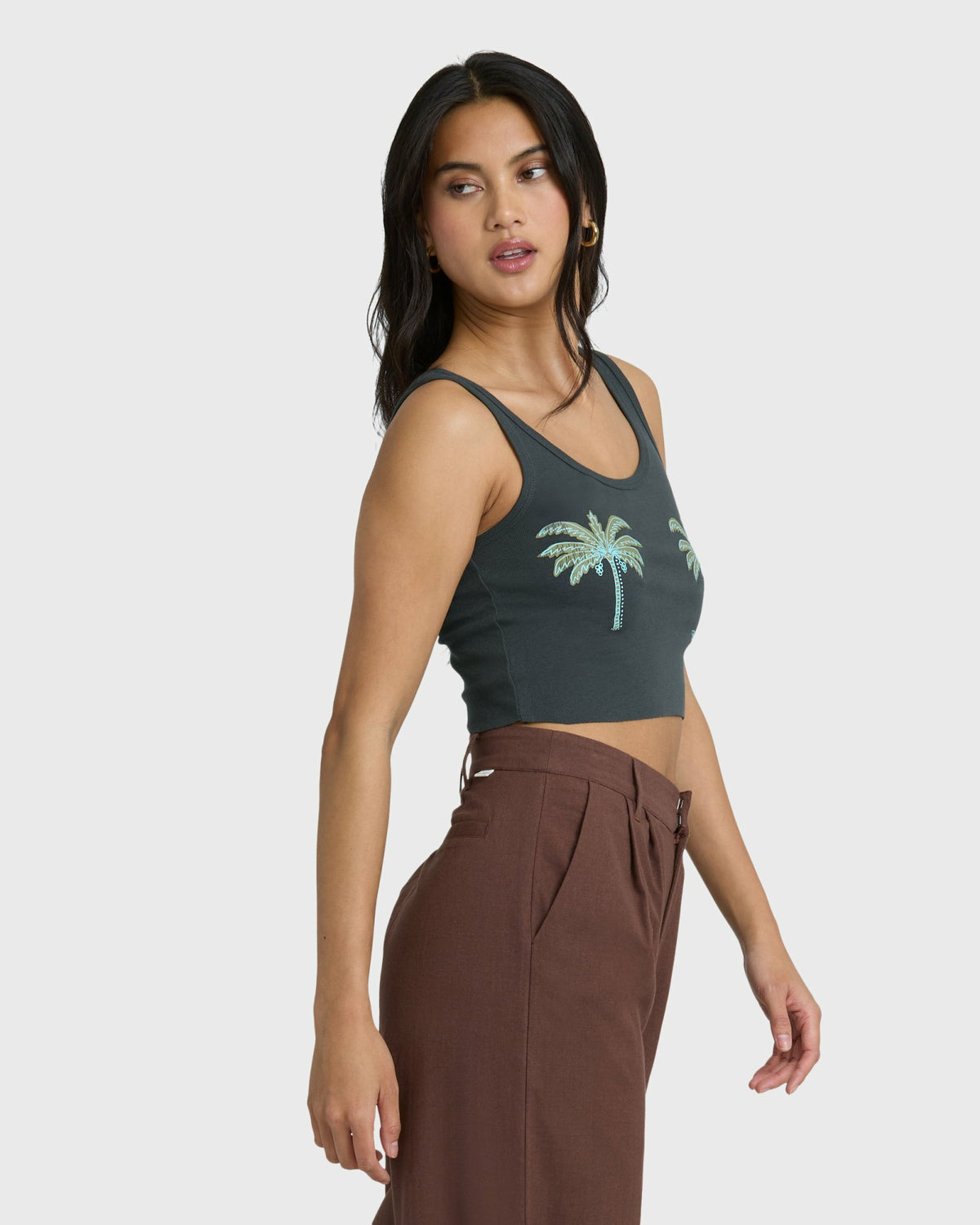 Billabong Women's Vacation Soil Tank - Off Black