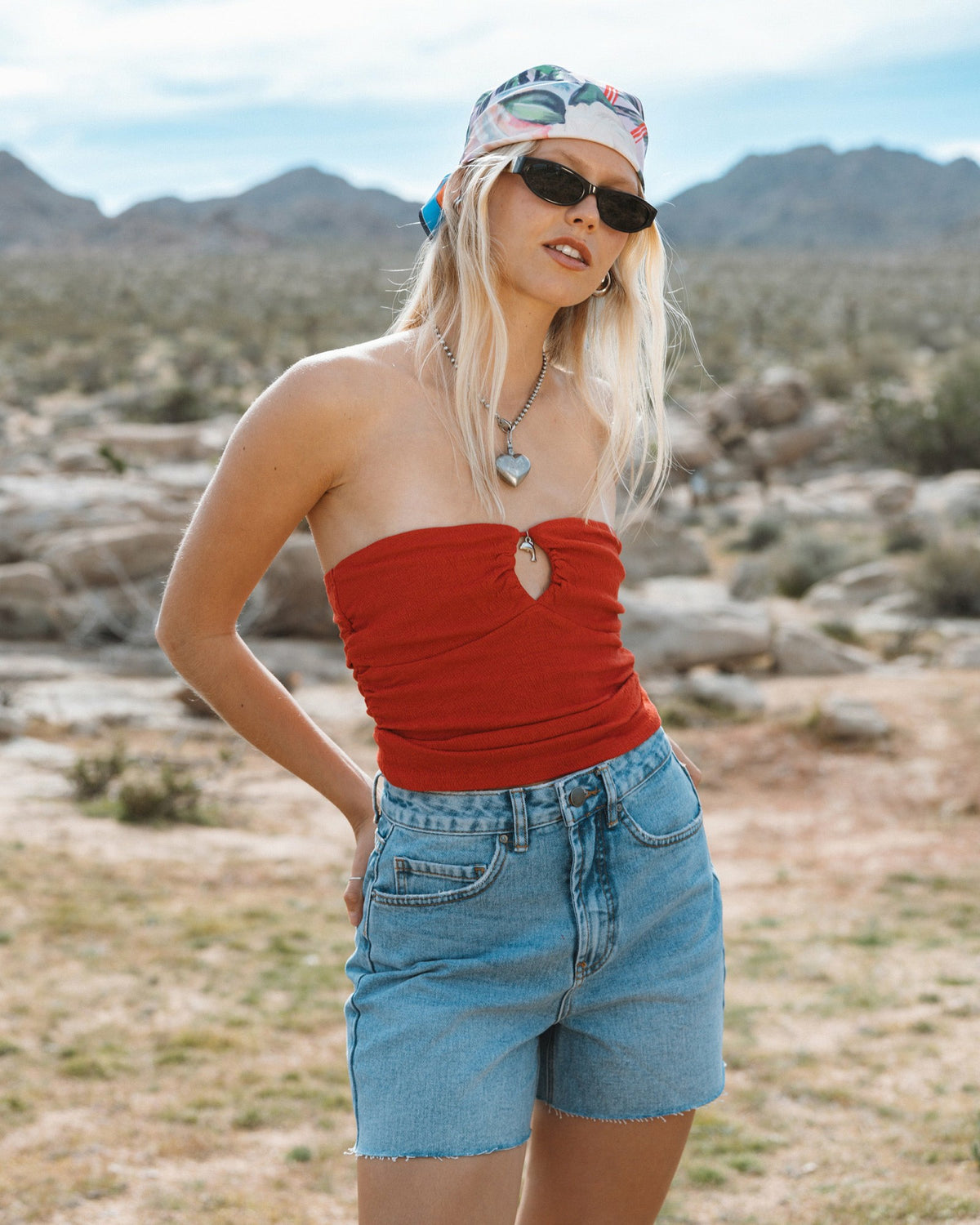 Billabong Women's Lottie Hall Splasher Tube Top - True red