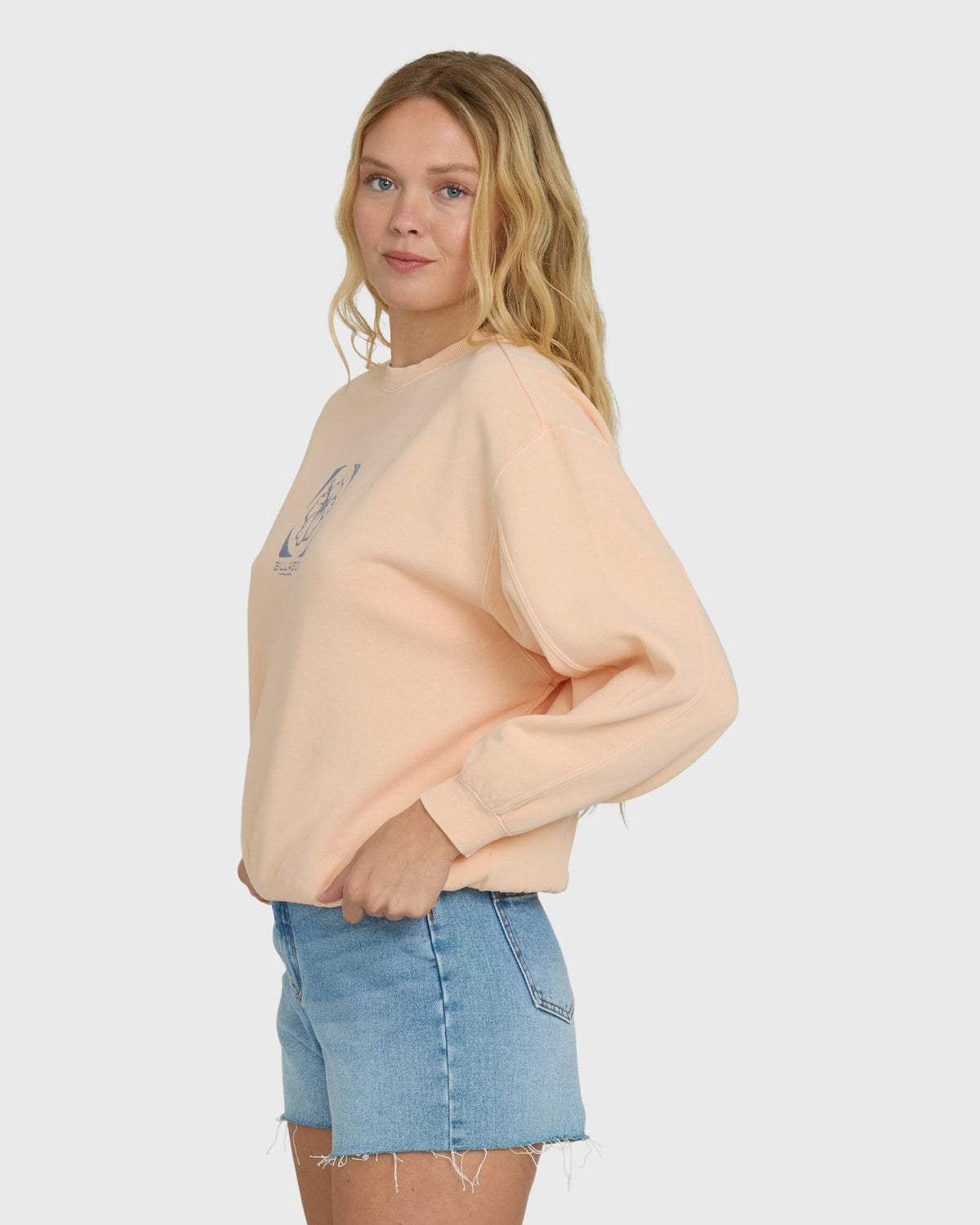 Billabong Women's Treasure Cay Hawaii Crewneck Sweatshirt - Leprechaun