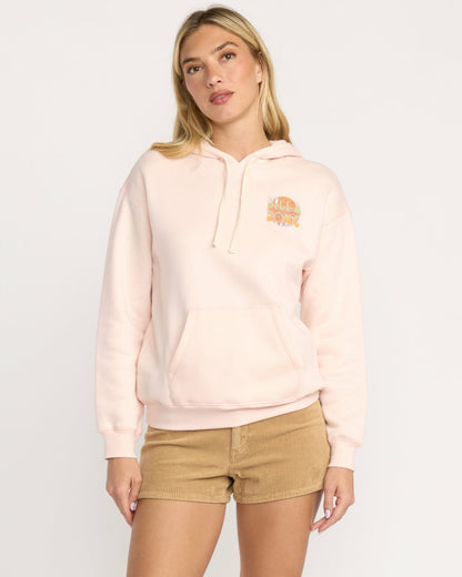 Billabong Women's All Good In Summer Hoodie - Light Peach