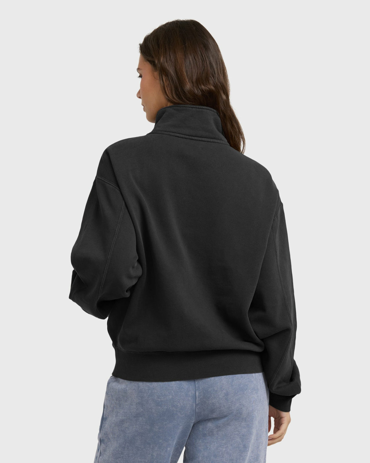 Billabong Women's The Avery Zip Sweatshirt - Black Sands
