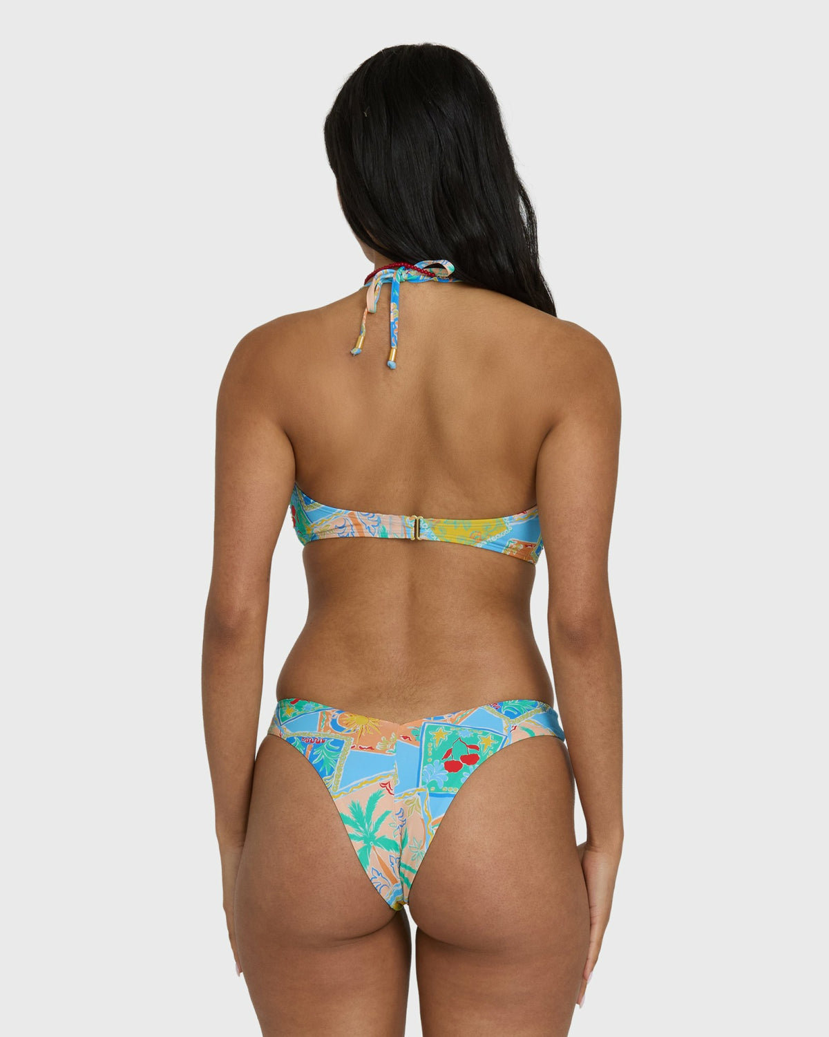 Billabong Women's Coastal Cruise V Hike Bikini Bottoms - Dream Blue