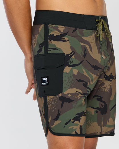 Billabong Men's 73 Pro Hi 17.5\" Boardshorts - Camo