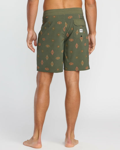 Billabong Men's Sundays Pro Performance 19\" Boardshorts - Military