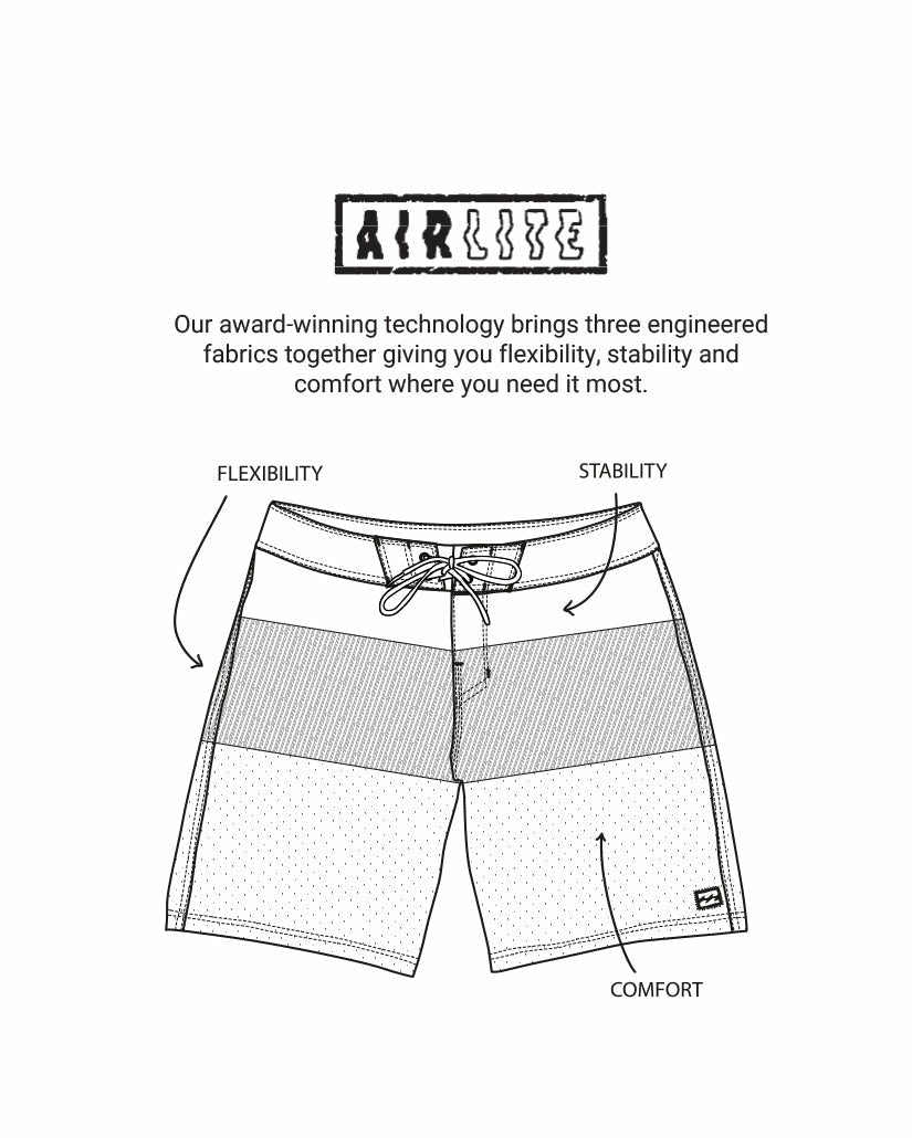 Billabong Men's Sundays Airlite 19\" Boardshorts - Green Ash