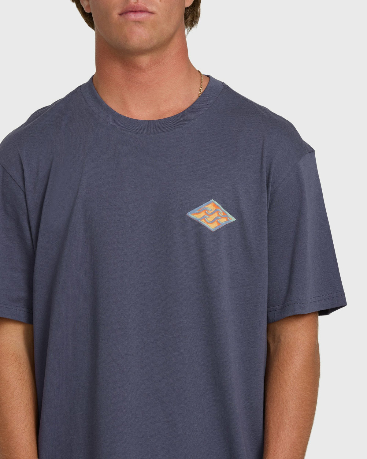 Billabong Men's Dim Arch Premium Short Sleeve Knit T-Shirt - Graystone