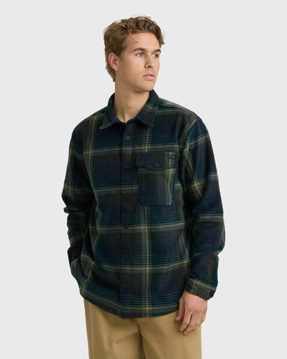 Billabong Men's Furnace Flannel Shirt - Midnight