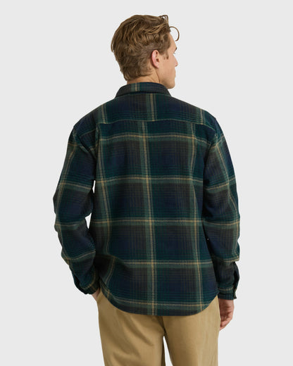 Billabong Men's Furnace Flannel Shirt - Midnight