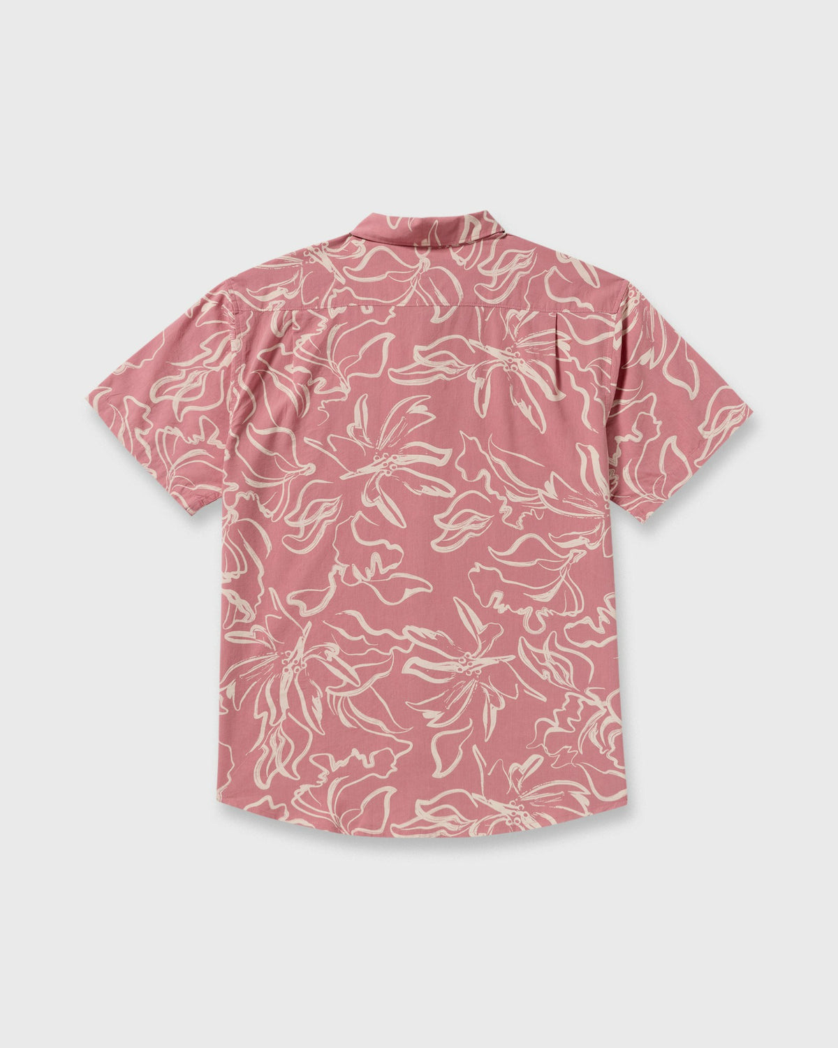 Billabong Men's Sundays Short Sleeve Shirt - Faded Rose