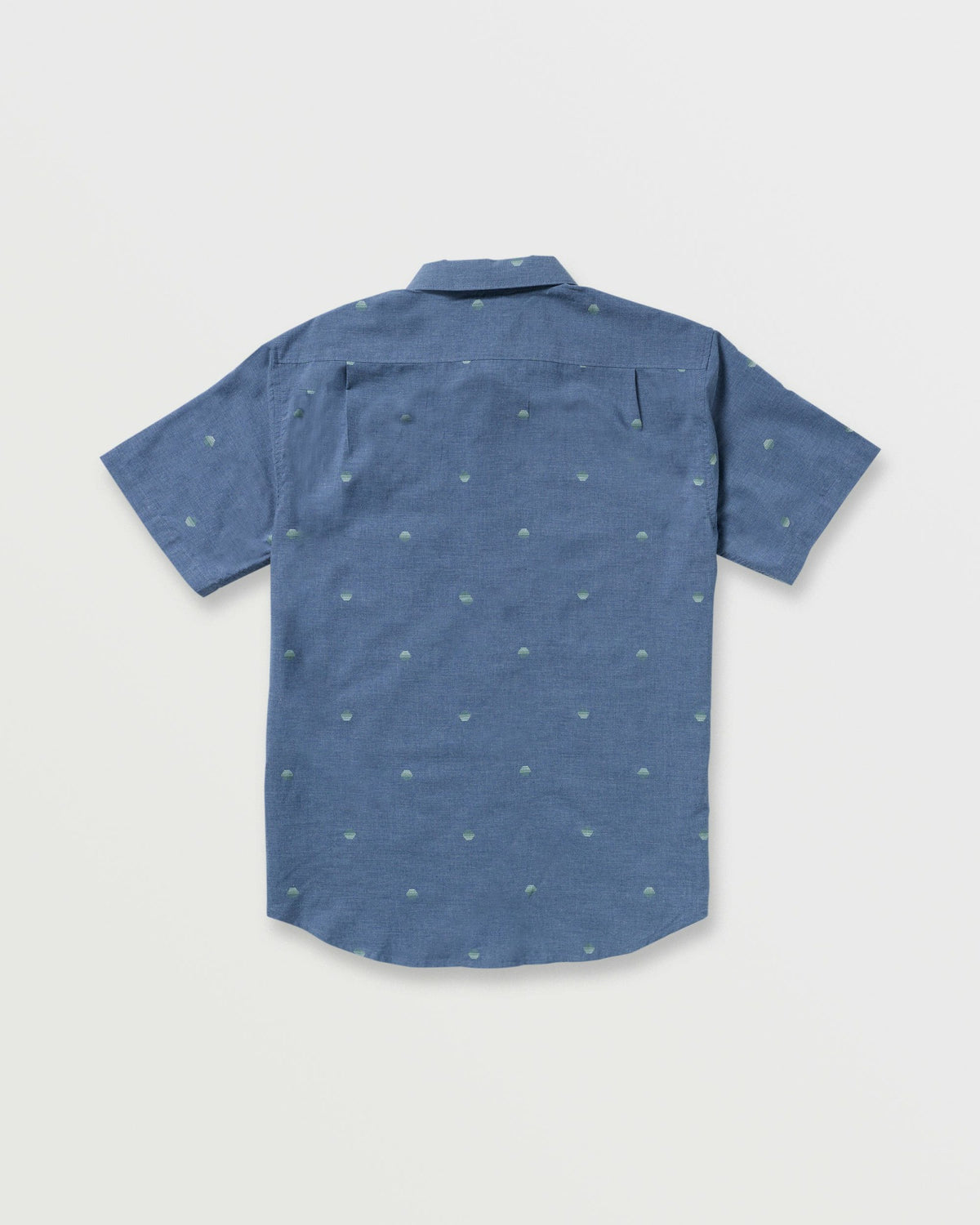 Billabong Men's All Day Jacquard Short Sleeve Shirt - Deep Blue