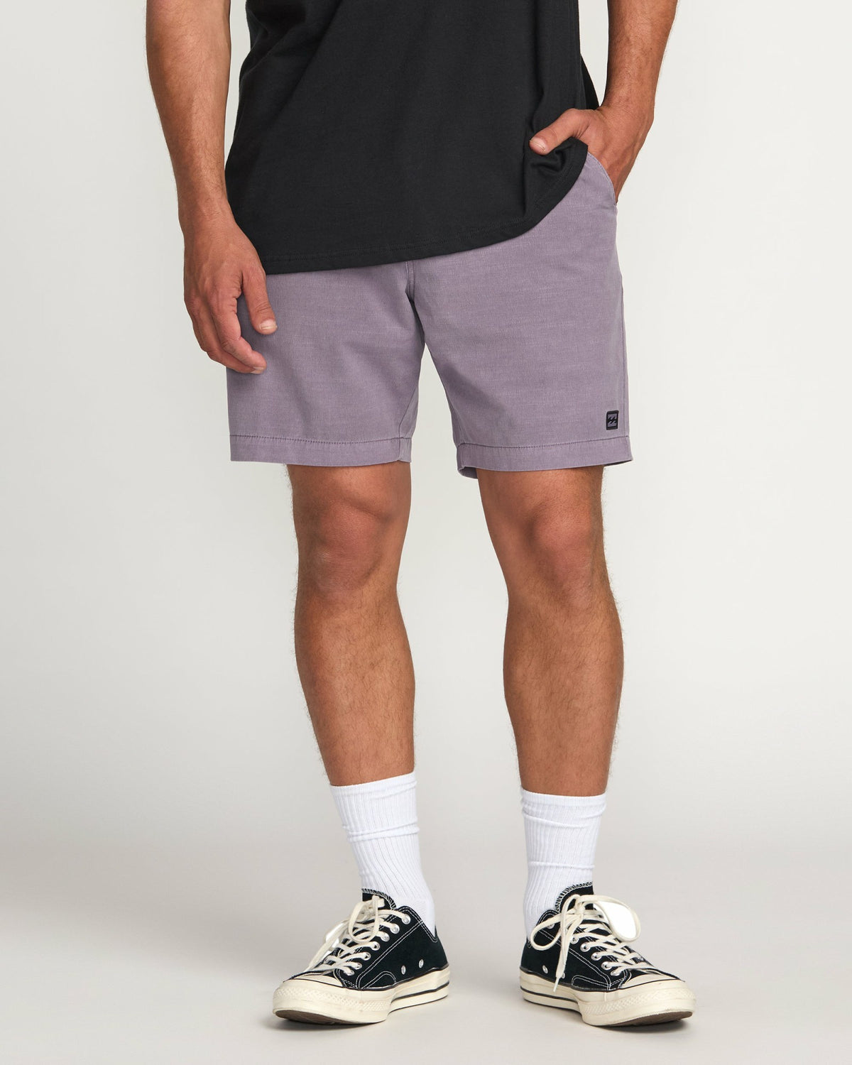 Billabong Men's Crossfire Wave Wash Submersible 18\" Hybrid Shorts - Light Purple