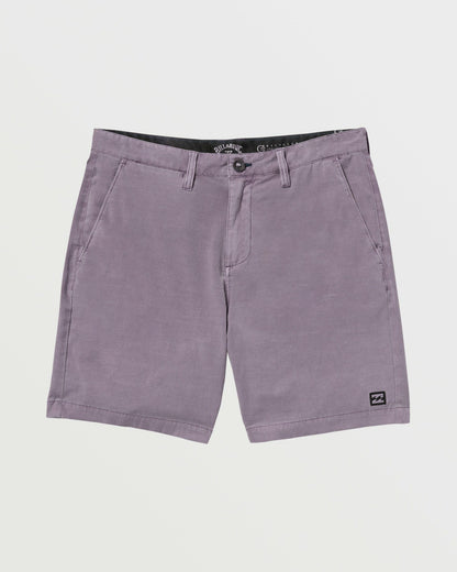 Billabong Men's Crossfire Wave Wash Submersible 18\" Hybrid Shorts - Light Purple