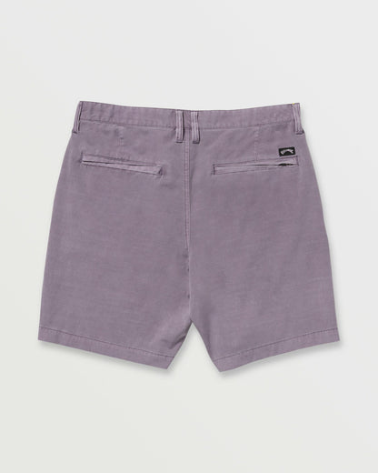 Billabong Men's Crossfire Wave Wash Submersible 18\" Hybrid Shorts - Light Purple