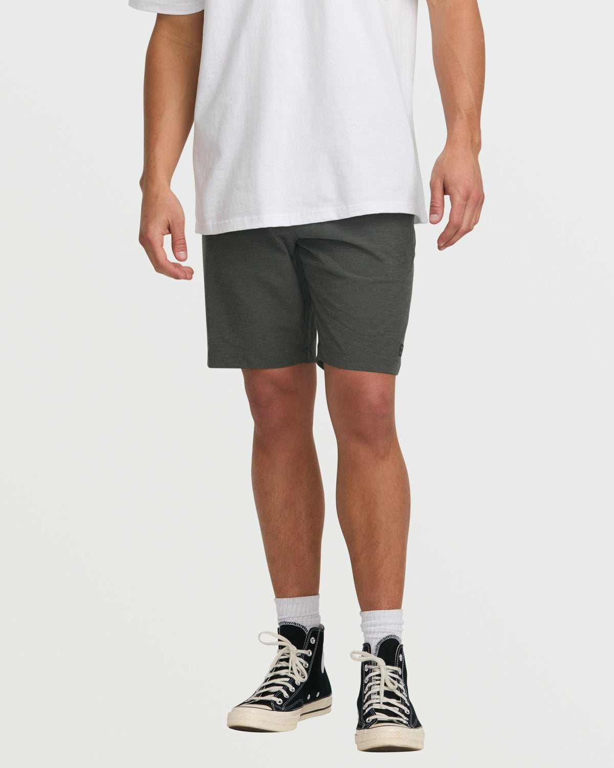 Billabong Men's Crossfire Submersible 19\" Hybrid Shorts - Asphalt