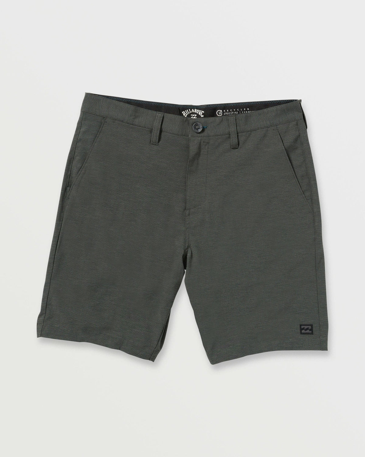 Billabong Men's Crossfire Submersible 19\" Hybrid Shorts - Asphalt