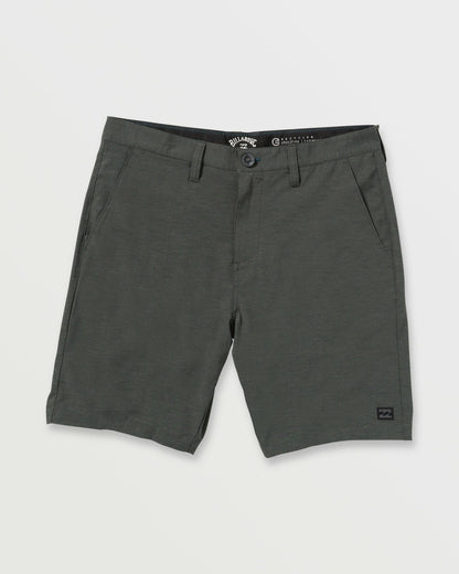 Billabong Men's Crossfire Submersible 19\" Hybrid Shorts - Asphalt