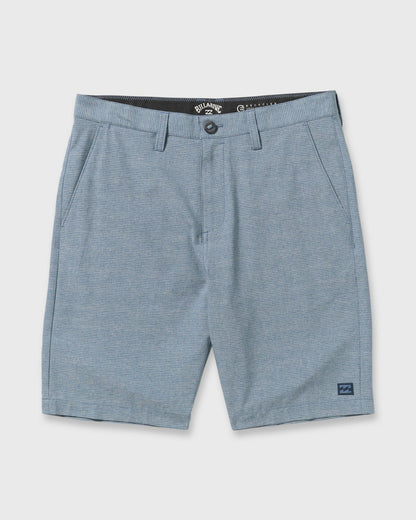 Billabong Men's Crossfire Submersible 21\" Hybrid Shorts - Slate Blue