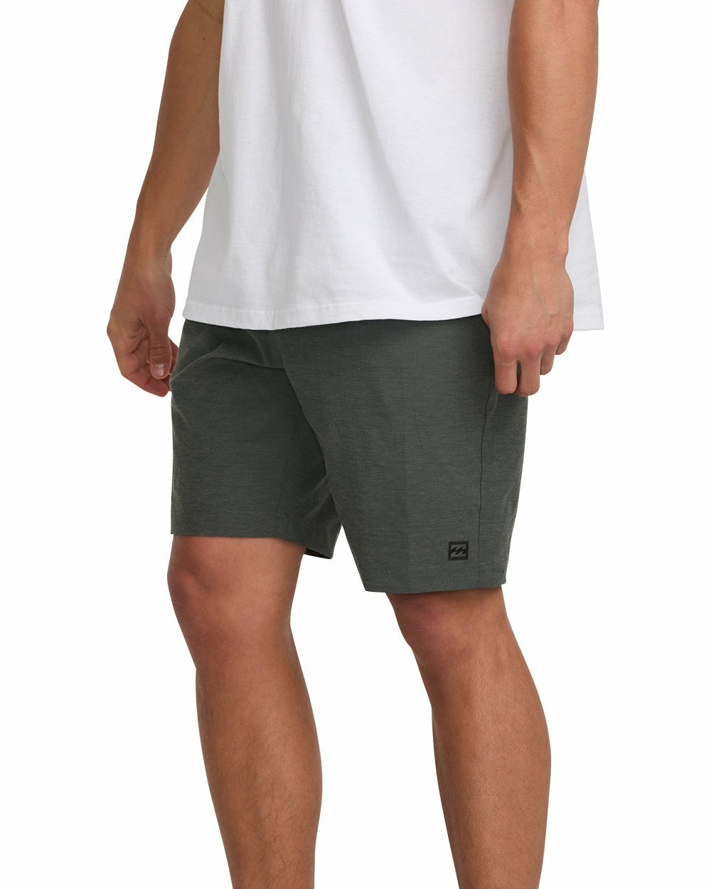Billabong Men's Crossfire Submersible 19\" Hybrid Shorts - Asphalt