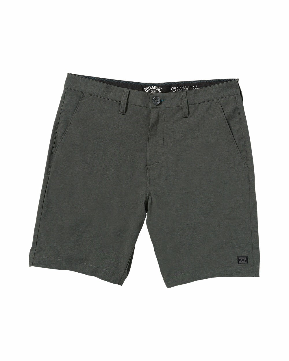 Billabong Men's Crossfire Submersible 19\" Hybrid Shorts - Asphalt