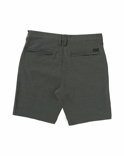 Billabong Men's Crossfire Submersible 19\" Hybrid Shorts - Asphalt