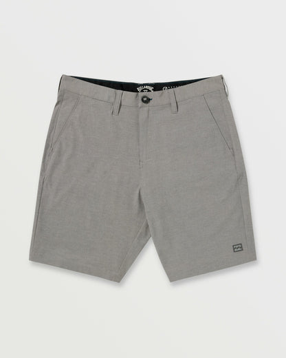 Billabong Men's Crossfire Submersible 19\" Hybrid Shorts - Gray