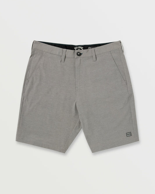 Billabong Men's Crossfire Submersible 19\" Hybrid Shorts - Gray