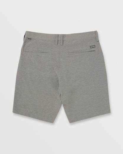Billabong Men's Crossfire Submersible 19\" Hybrid Shorts - Gray
