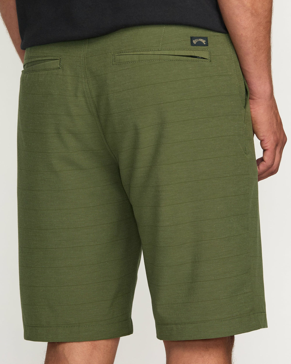 Billabong Men's Crossfire Submersible 21\" Hybrid Shorts - Olive