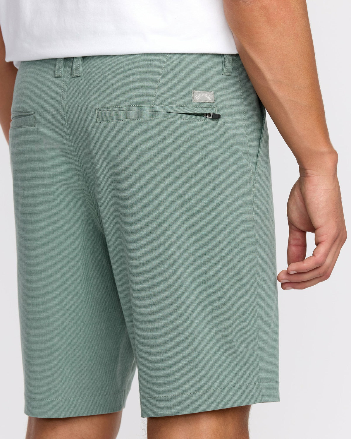 Billabong Men's Crossfire Submersible 19\" Hybrid Shorts - Green Ash
