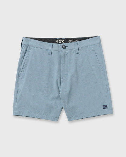 Billabong Men's Crossfire Submersible 17\" Hybrid Shorts - Slate Blue
