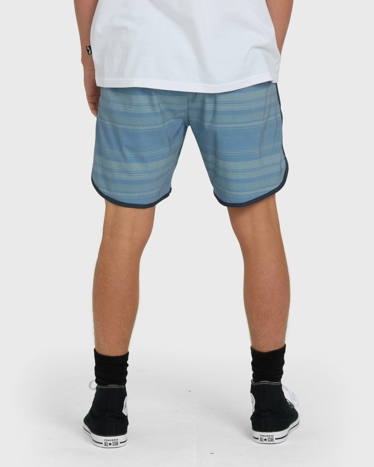 Billabong Men's Surftrek Transit Elastic 17\" Hybrid Shorts - Mid Blue