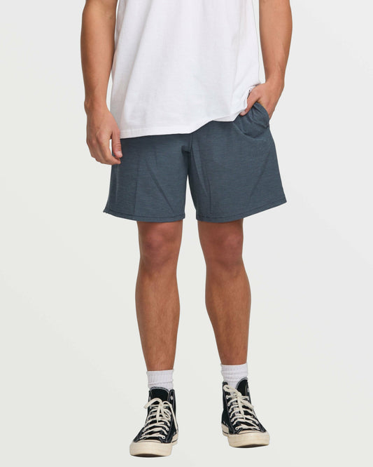Billabong Men's Crossfire Submersible 18\" Hybrid Shorts - Navy