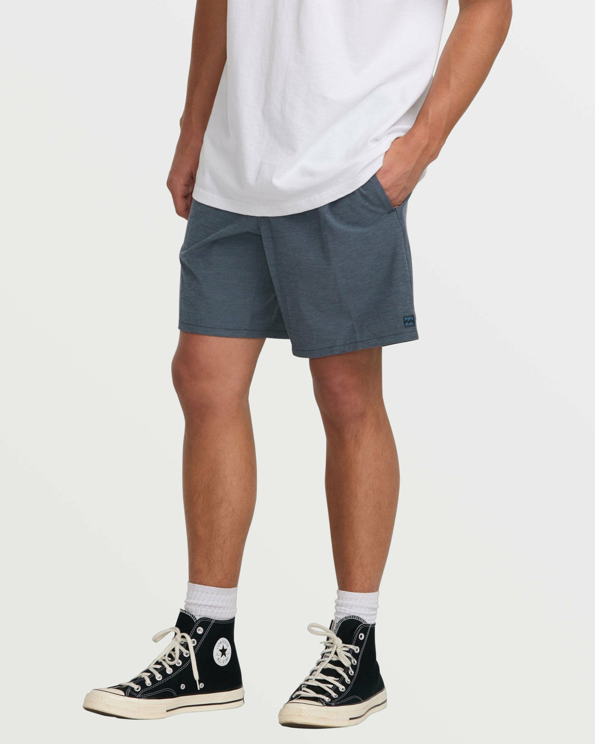 Billabong Men's Crossfire Submersible 18\" Hybrid Shorts - Navy