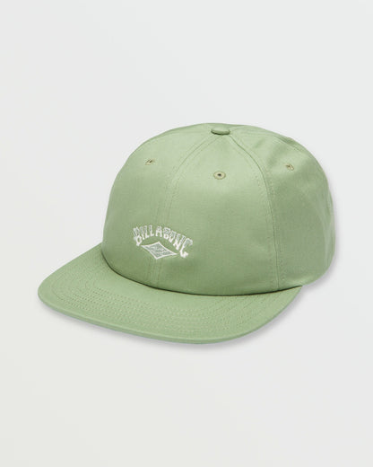 Billabong Men's Global Arch Strapback Hat - Moss